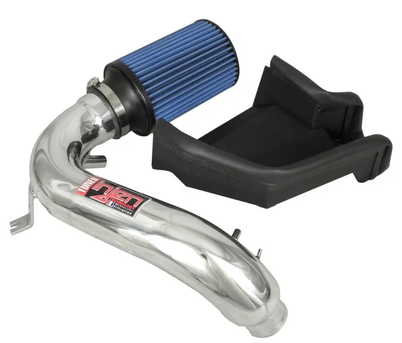 Injen Polished Short Ram Intake With Mr Tech & Heat Shield For 12-13 Fiat 500 Abarth 1