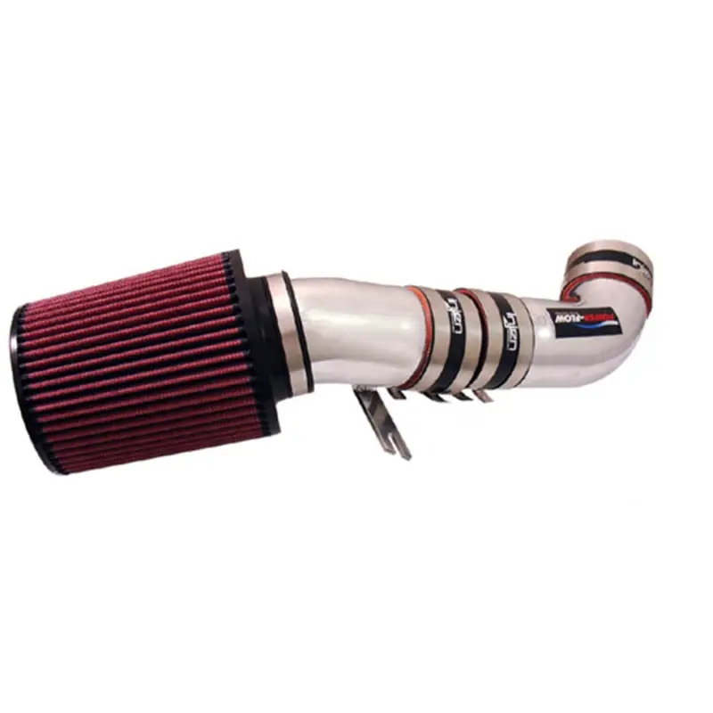 Injen Power-Flow Air Intake System For 94-04 S10 Sonoma Jimmy Blazer 4.3L V6 Wrinkle Black 2