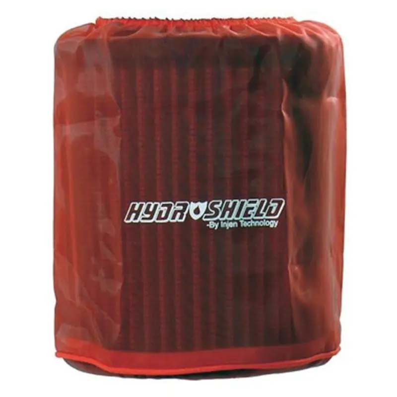 Injen Red Water Repellant Pre-Filter For X-1021 - 6In Base / 6-7/8In Tall / 5-1/2In Top 2