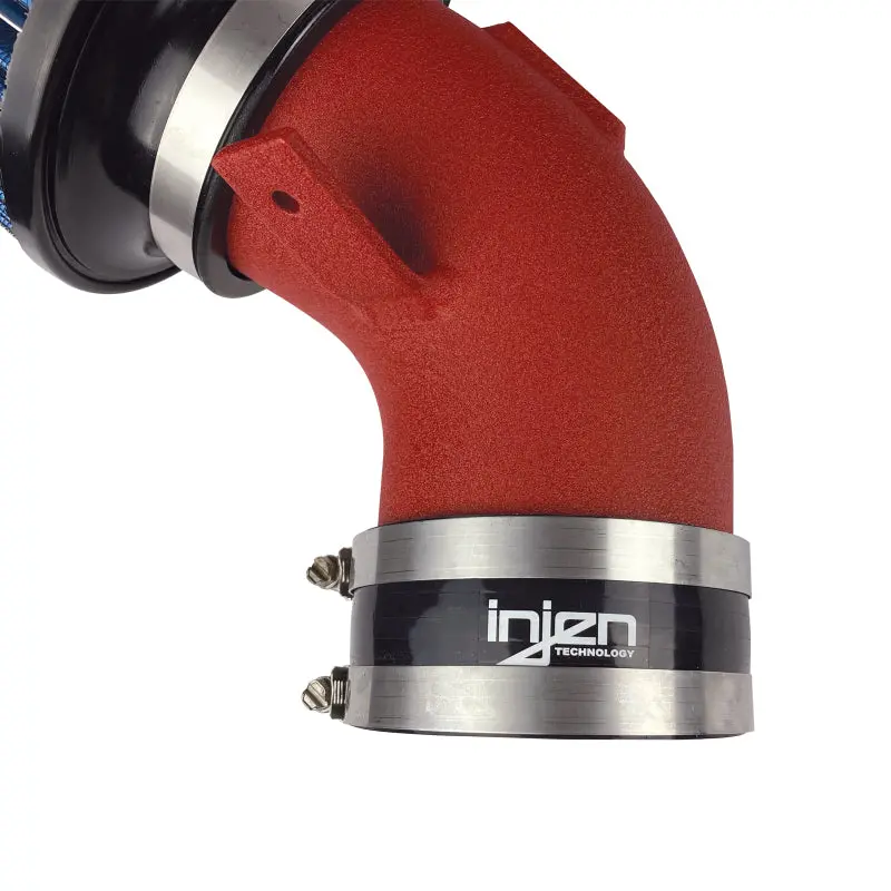 Injen Short Ram Air Intake System Wrinkle Red Finish For 2020-2024 Bmw M340i And M340i Xdrive 2