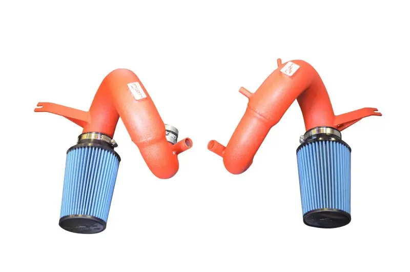 Injen Short Ram Air Intake Wrinkle Red For 18-20 Kia Stinger 3.3L Twin Turbo 1