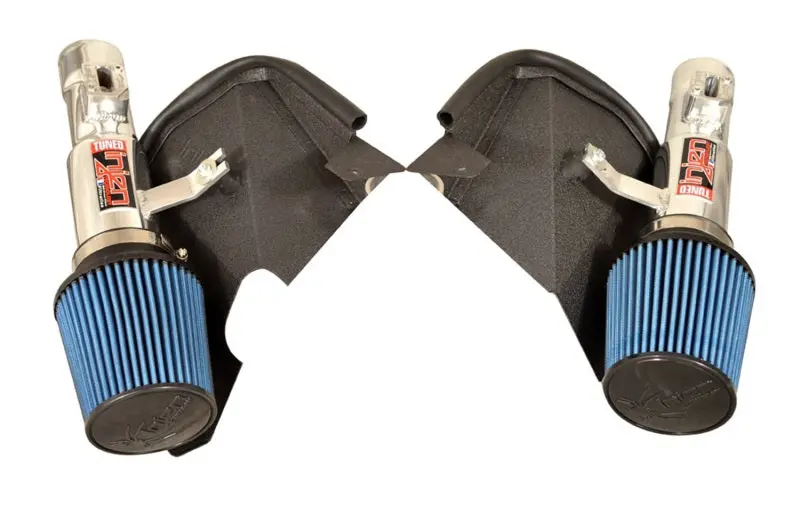 Injen Short Ram Intake With Mr Tech For 2013 Infiniti Fx37 3.7L V6 Twin Polished Design 1