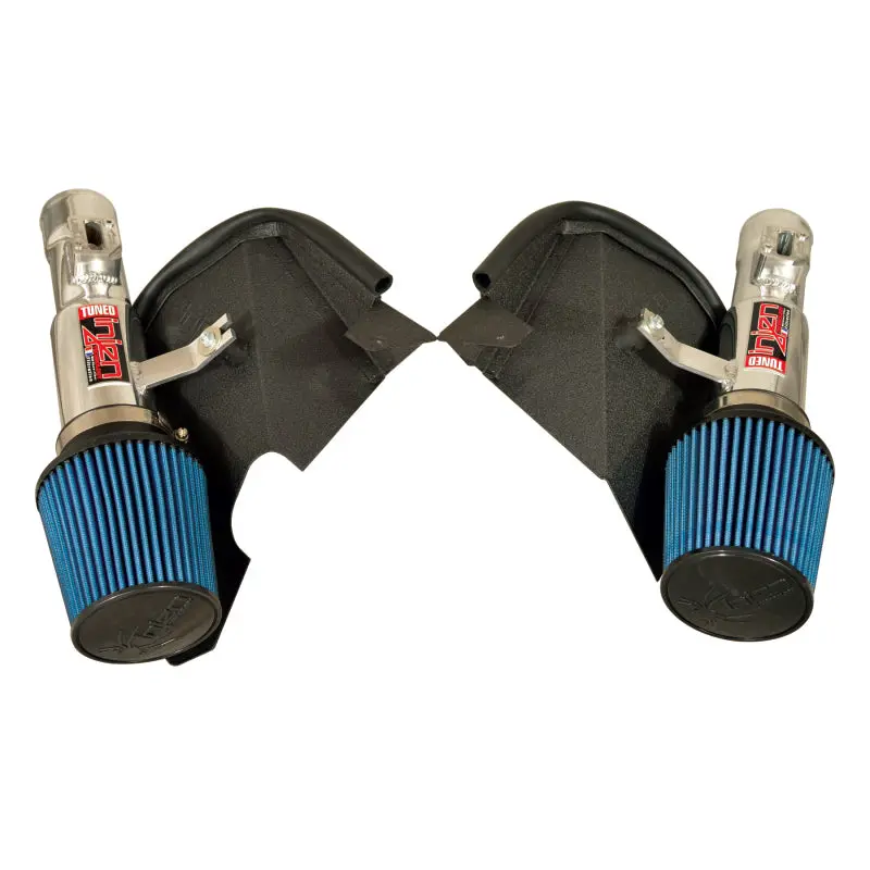 Injen Short Ram Intake With Mr Tech For 2013 Infiniti Fx37 3.7L V6 Twin Polished Design 2
