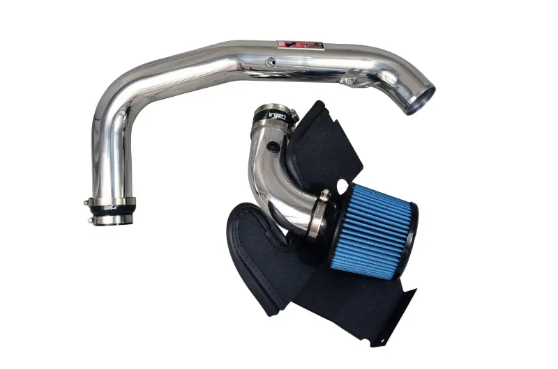 Injen Short Ram Intake With Mr Tech & Heat Shield Polished For 14 Ford Fusion 2.0L Eco Boost 4Cyl 1