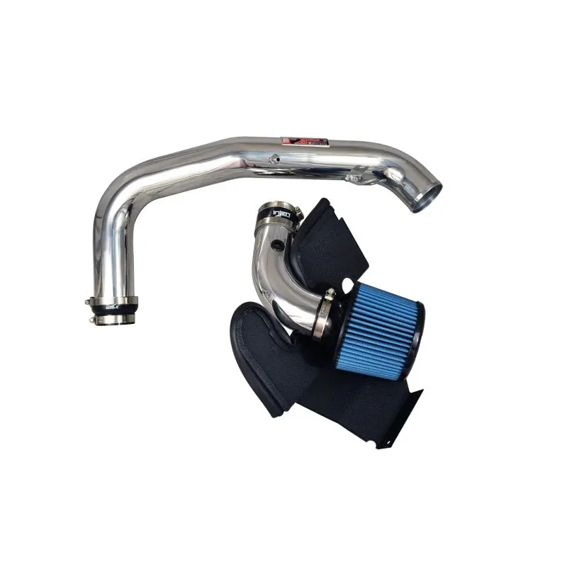 Injen Short Ram Intake With Mr Tech & Heat Shield Polished For 14 Ford Fusion 2.0L Eco Boost 4Cyl 2