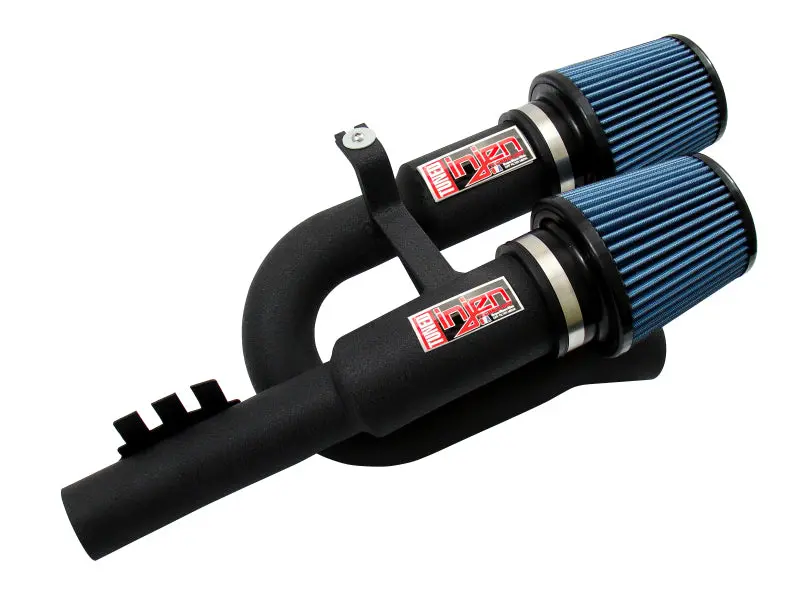 Injen Short Ram Intake Wrinkle Black For 2007-2010 Bmw 335I E92 / 2008-2009 Bmw 135I E82 3.0L L6 Twin 2