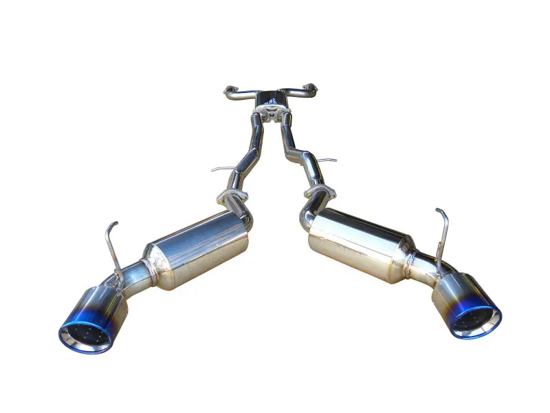 Injen Stainless Steel Exhaust 76Mm W/ Titanium Tips For 08-13 Infiniti G37/G37 Ipl Coupe 3.7L 1