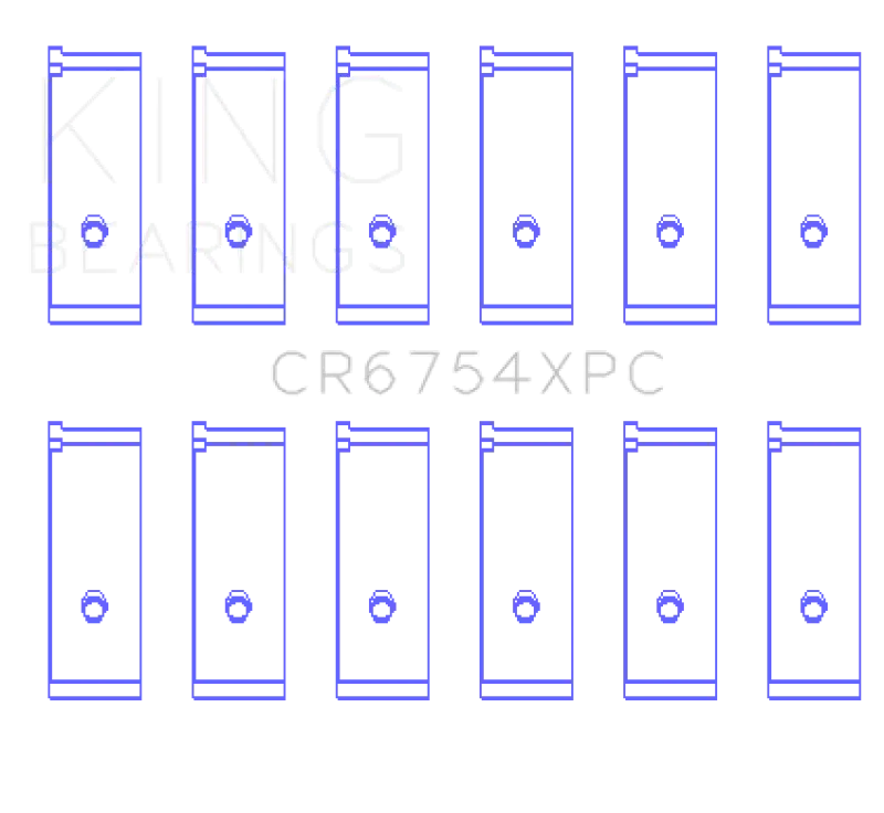 King Engine Bearings 2Jzge/2Jzgte 3.0L Pmaxkote Performance Rod Bearing Set Size Std For Lexus Toyota Supra Gs300 Is300 Sc300 1