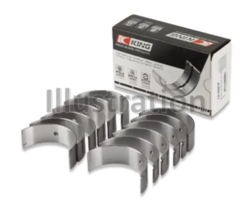 King Engine Bearings Connecting Rod Bearing Set +.25Mm Toyota 1Gr-Fe - Fits Various Toyota Models 1