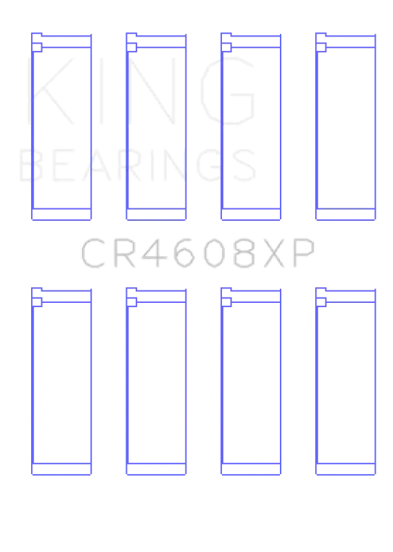 King Engine Bearings Connecting Rod Bearing Set For Toyota 2Zz-Ge - Lotus Elise, Exige, Pontiac Vibe, Toyota Celica, Corolla, Matrix 2
