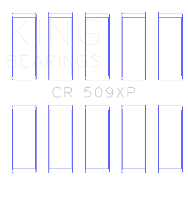 King Engine Bearings Connecting Rod Bearing Set For Volvo 850 (1993-1997) 2