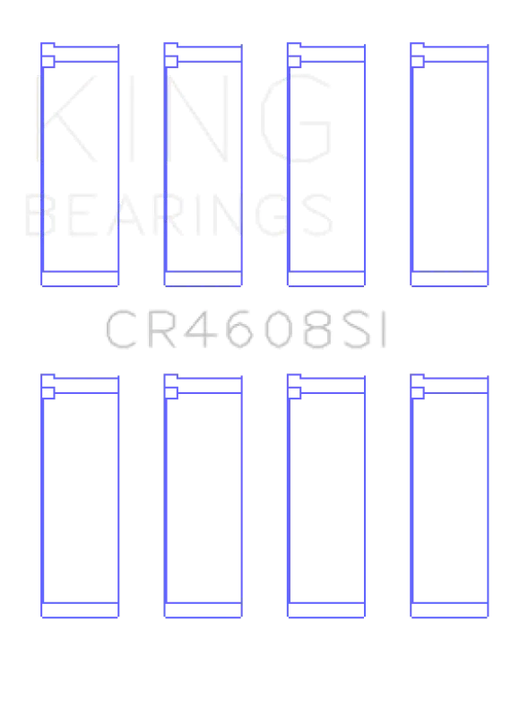 King Engine Bearings Connecting Rod Bearing Set - Size Std For Toyota 2Zz-Ge 2