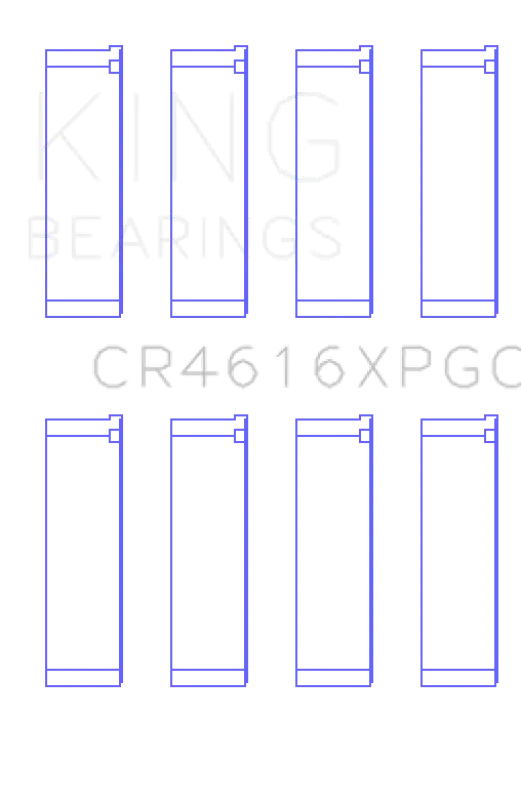 King Engine Bearings Fa20 Pmaxkote Performance Rod Bearing Set Size Std For Subaru Brz Wrx Forester 2013-2022 2