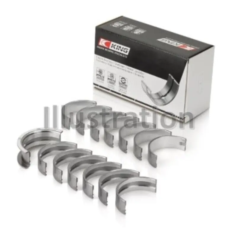 King Engine Bearings Main Bearing Set +0.25Mm For Bmw N55b30a N53b30a N52b30a 1