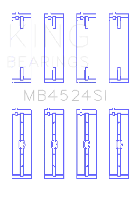 King Engine Bearings Main Bearing Set For Nissan Vr38dett Vq35hr Vq37hr Compatible With Infiniti And Nissan Models 2