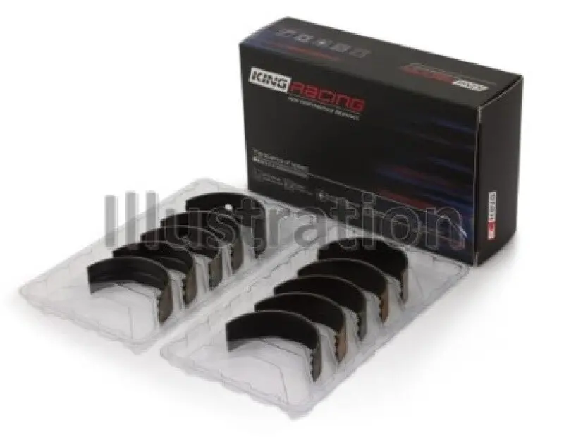 King Engine Bearings Mazda B6/B6-T/Zm/B3/B5 (Size +.025) Main Bearing Set 1