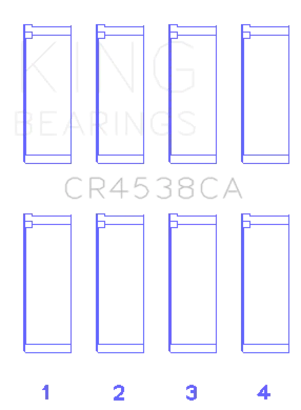 King Engine Bearings Mini Cooper S/Cooper S Conv/Works W11b16a Rod Bearing Set Size +0.25Mm Compatible With 2002-2016 Mini Models 1