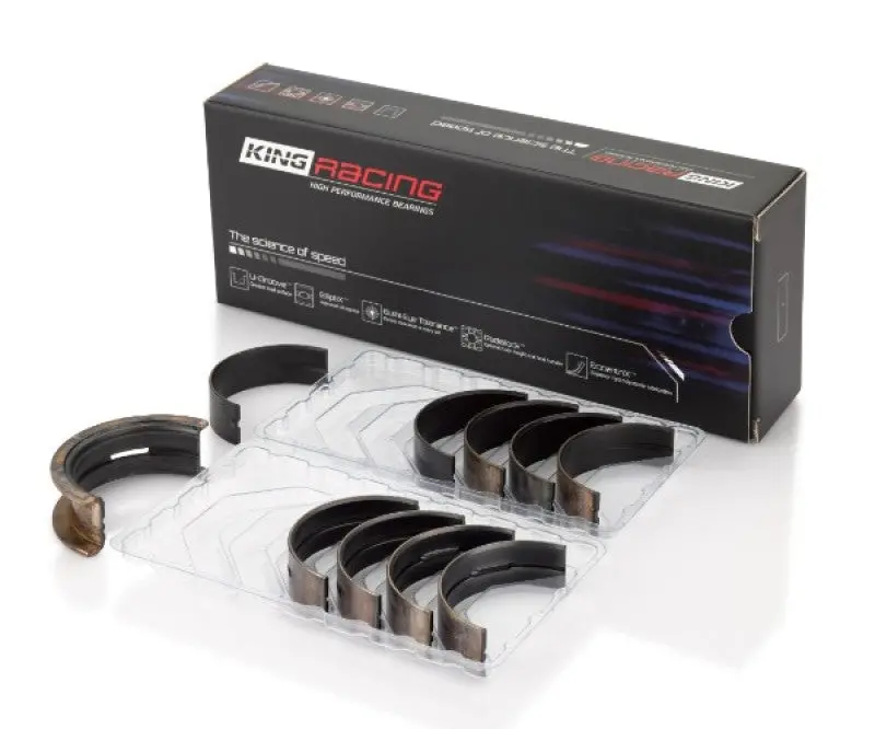 King Engine Bearings Performance Main Bearing Set +.025Mm Size For Nissan Ka-24De 1