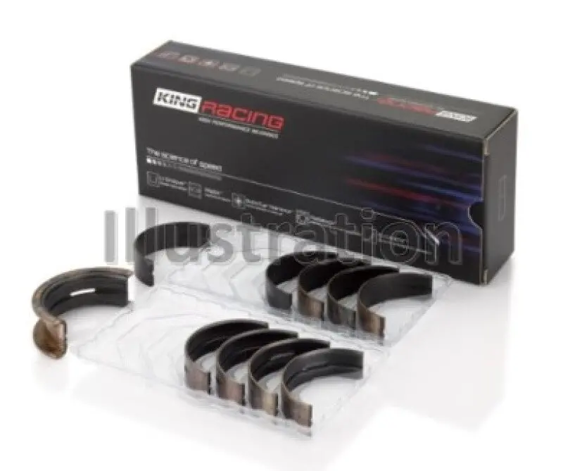 King Engine Bearings Performance Main Race Bearing Set - Size Std For Ford V8 4.6L Dohc/Sohc 24V Models 2