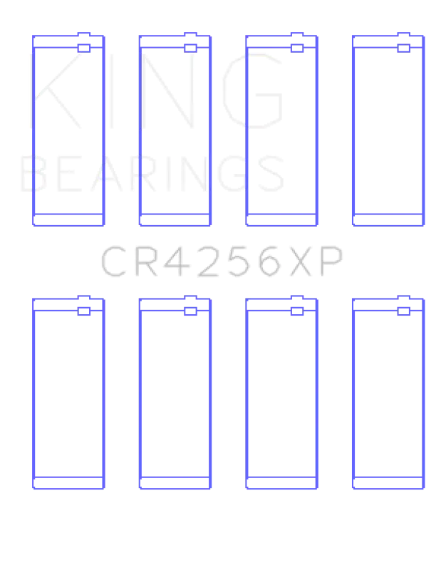 King Engine Bearings Performance Rod Bearing Set - Size Std For 03-05 Dodge Neon Srt4 2.4L 1