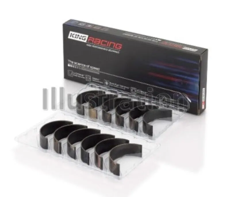 King Engine Bearings Performance Rod Bearing Set - Size Stdx For Nissan Vg30de/Vg30dett/Vg30e/Vg30t Compatibility 1