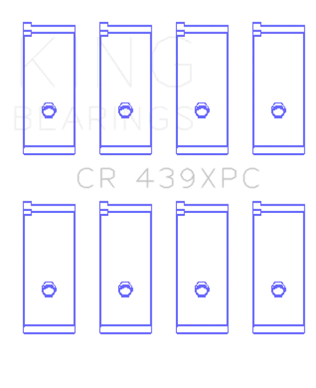 King Engine Bearings Pmaxkote Performance Rod Bearing Set For Honda B18a1/B18b1 Compatible With Acura Integra And Honda Accord 2