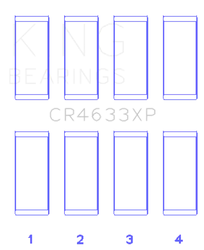 King Engine Bearings Rod Bearing Set Size Std For Peugeot Ep6dt Bmw N14b16c Mini Cooper 2007-2016 2