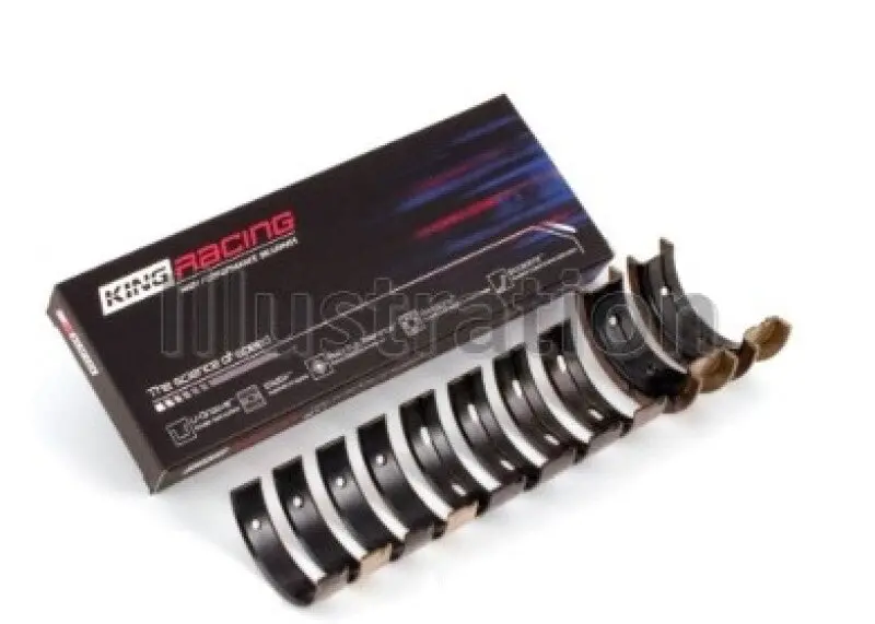 King Performance Main Bearing Set - Size Stdx For Subaru Wrx/Sti Ej20 Ej22 Ej25 Flange #3 - Fits Subaru Baja Base/Sport/Turbo, Saab 9-2X 2.5I/Aero/Linear 2