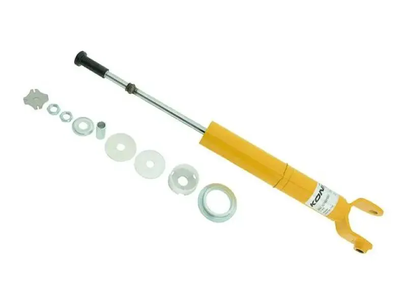 Koni Sport Yellow Rear Shock Absorber Twin Tube Hydraulic Externally Adjustable Low Pressure Gas Fits 2000-2009 Honda S2000 Base Cr 1