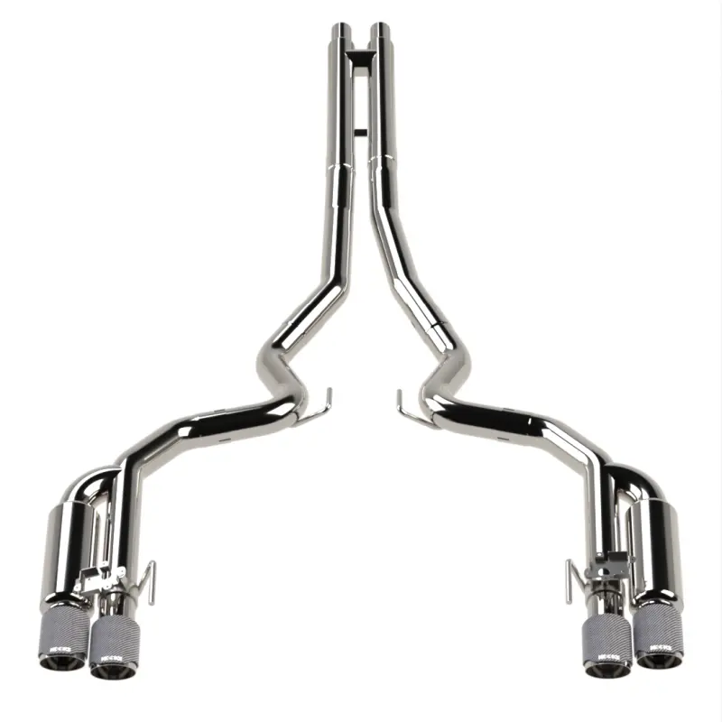 Kooks 2018–2024 Valved Shotgun Cat-Back Exhaust For Ford Mustang Gt 5.0 Carbon 1