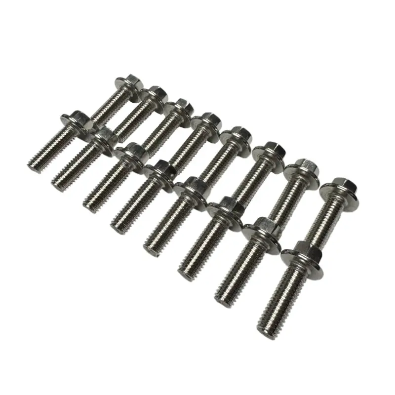 Kooks Dodge Hemi 09 5.7/6.1L/6.2L Stg 8 Header Bolt Kit For Dodge Challenger, Charger, Ram 1500, Jeep Wrangler, Chrysler 300 And More – M8–1.25 X 25Mm Bolts And Locking Hardware 1