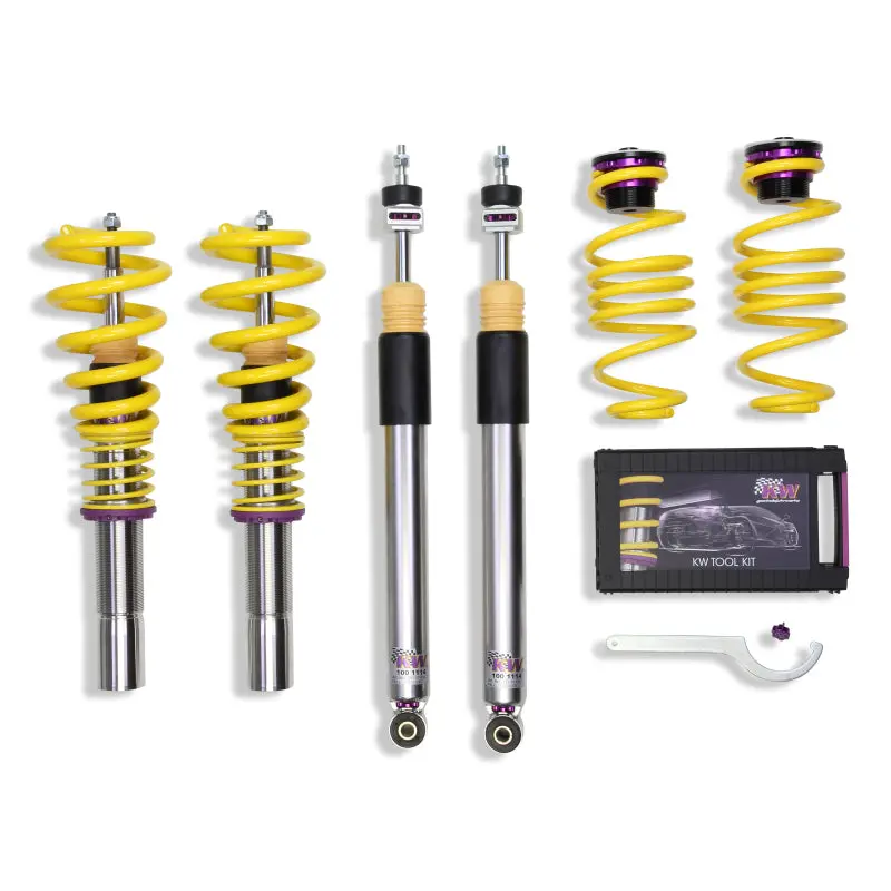 Kw Coilover Kit V3 With Compression & Rebound Damping Audi A4 S4 (8K/B8) Sedan Fwd + Quattro 1