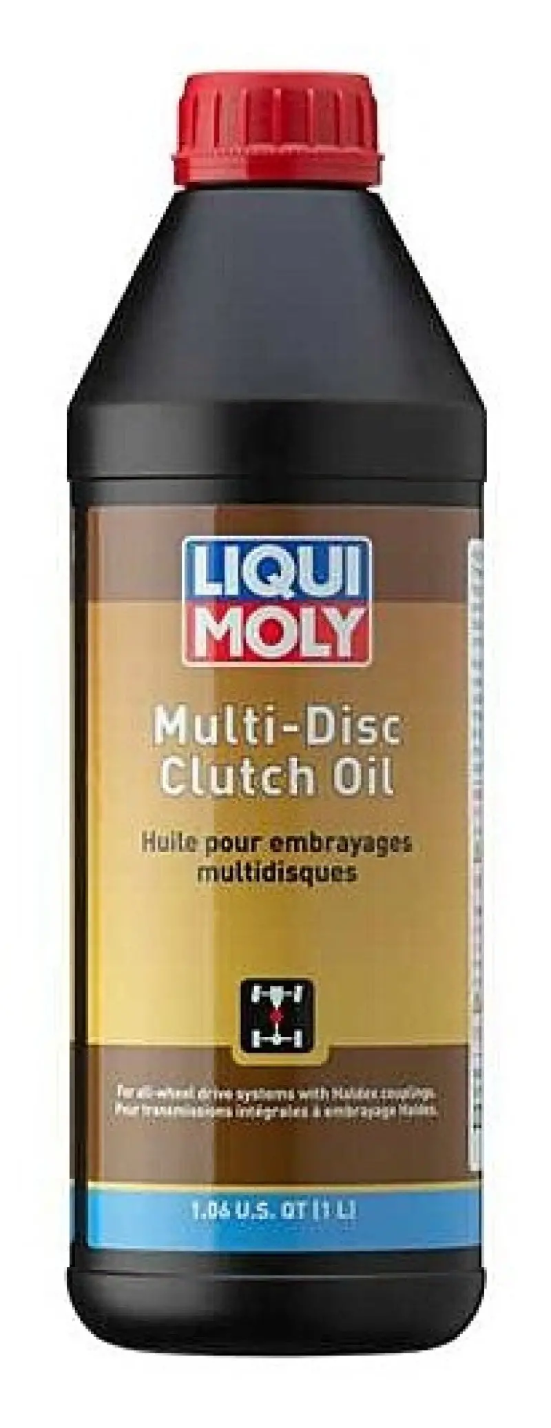 Liqui Moly 1L Multi-Disc Clutch Gear Oil For 2015–2016 Audi A3 Premium/Premium Plus/Prestige And More (Specifically For Haldex Awd/Quattro/4Motion) 1