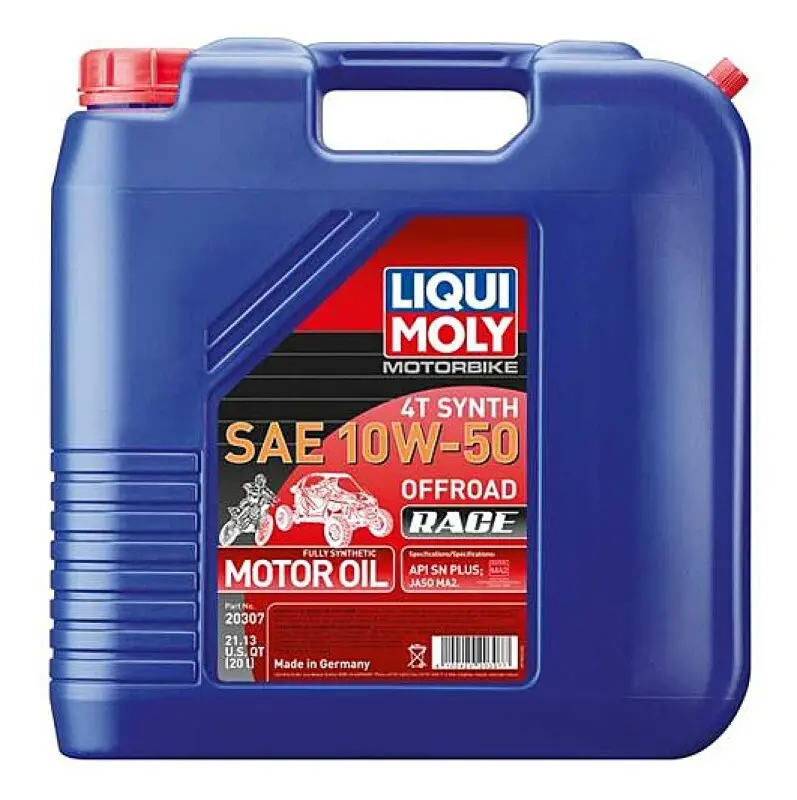 Liqui Moly 20L Motorbike 4T Synth Sae 10W50 Offroad Race 2