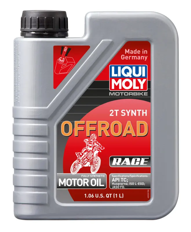 Liqui Moly 2T Synth Offroad Race Motorbike Oil - 1L Bottle 1