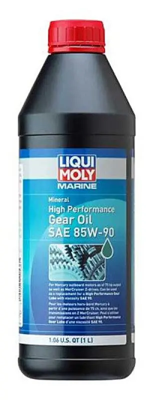 Liqui Moly Marine High Performance Gear Oil Sae 85W90 Fully Synthetic 1L 2