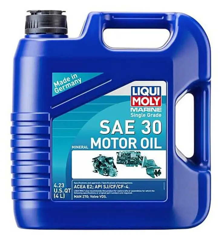 Liqui Moly Marine Single Grade Motor Oil 4L Sae 30 1