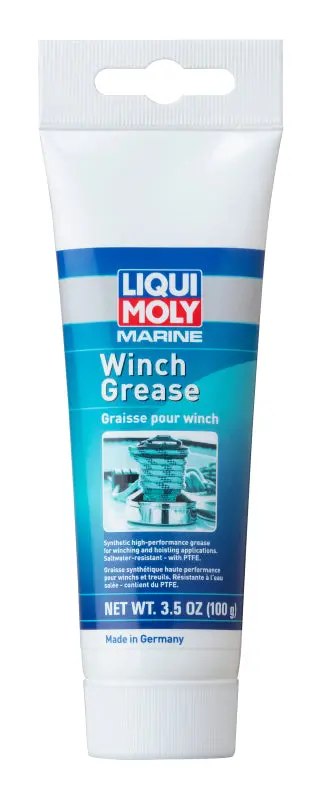 Liqui Moly Marine Winch Grease 100G Synthetic High Performance Ptfe Lubricant Seawater Resistant 1