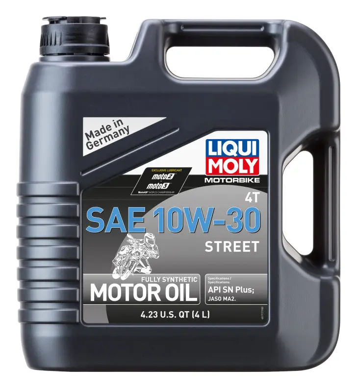 Liqui Moly Motorbike 4T Sae 10W30 Street Oil - 4L - Bmw F650 Base 1