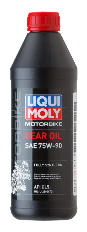 Liqui Moly Motorbike Gear Oil 1L Sae 75W90 - Compatible With Various Aprilia And Bmw Models 1