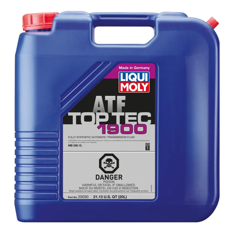 Liqui Moly Top Tec Atf 1900 - 20L Container - Mercedes-Benz Amg Gt, C-Class, E-Class, S-Class & More 1