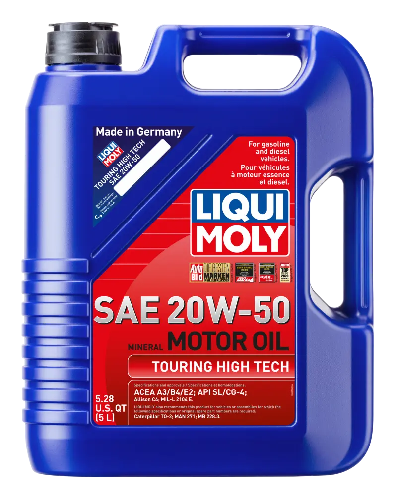 Liqui Moly Touring High Tech Motor Oil Sae 20W50 - 5L 1
