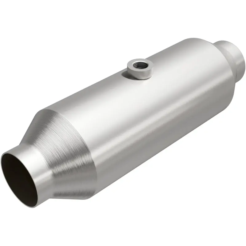 Magnaflow 2.25 1/O2 Ca 4In Spun Universal Converter For Chrysler Dodge Ford Mercedes-Benz Mitsubishi 1