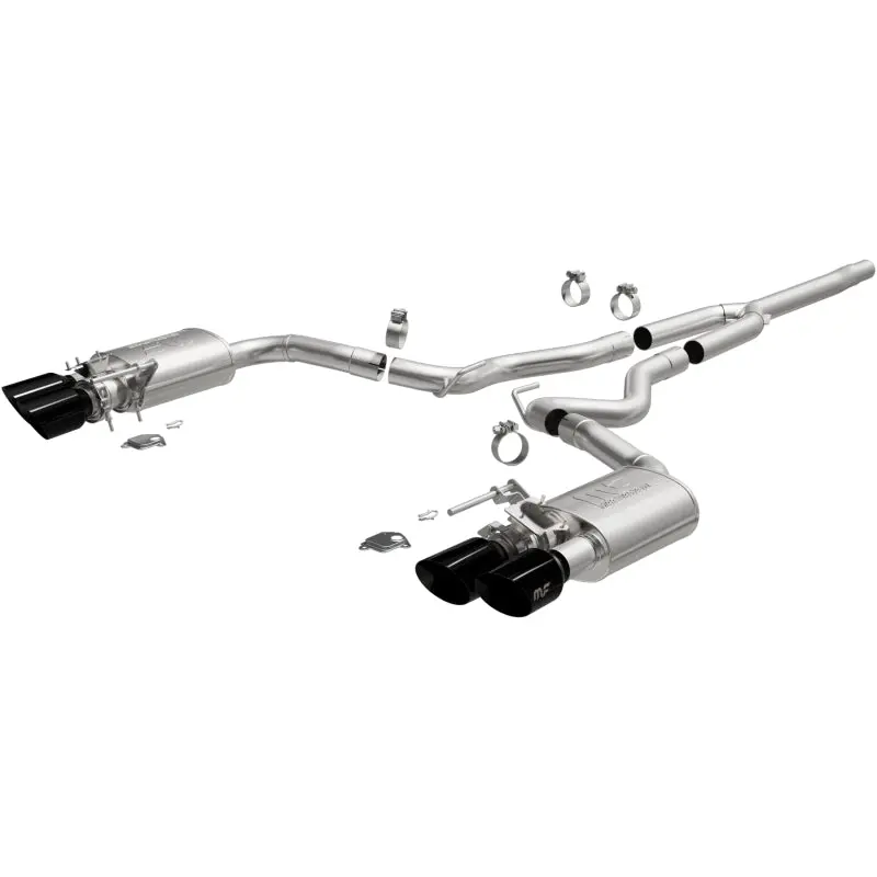 Magnaflow 2024 Ford Mustang Ecoboost 2.3L Competition Series Cat-Back Exhaust System For 2024-2025 Ford Mustang Ecoboost 2