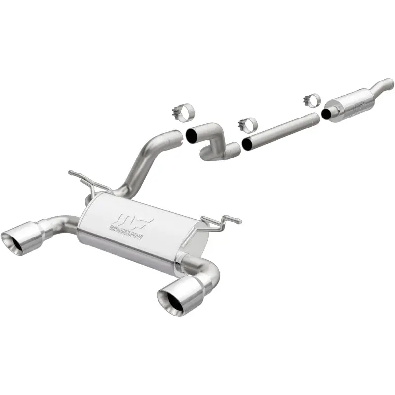 Magnaflow 409Ss Cat-Back Exhaust System For 2018 Jeep Wrangler 2.0L Dual Split 1