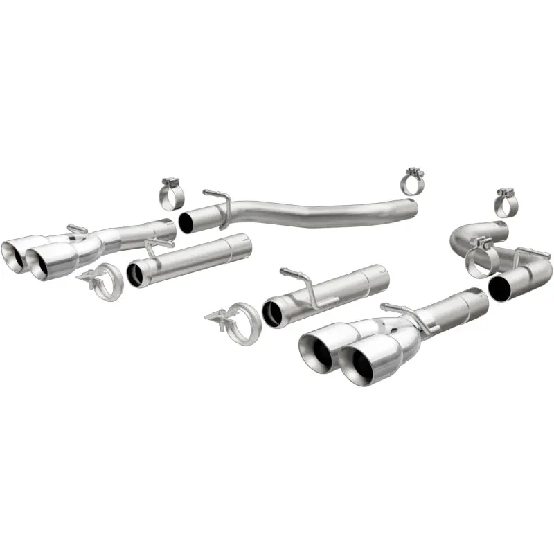 Magnaflow Axle-Back – Ss 2.5 In. Quad Split Rear 3.5 In. Tip For 2015 Dodge Challenger R/T 5.7L 2