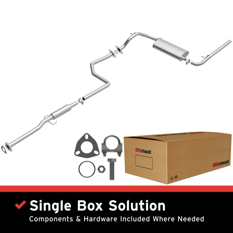Magnaflow Bre Direct-Fit Replacement Exhaust Kit System For 1990–1991 Honda Civic 1