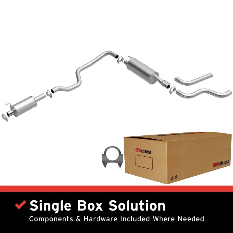 Magnaflow Bre Exhaust Kit Complete Direct Fit Replacement For 1985–1993 Volvo 244 245 240 2.3L 1