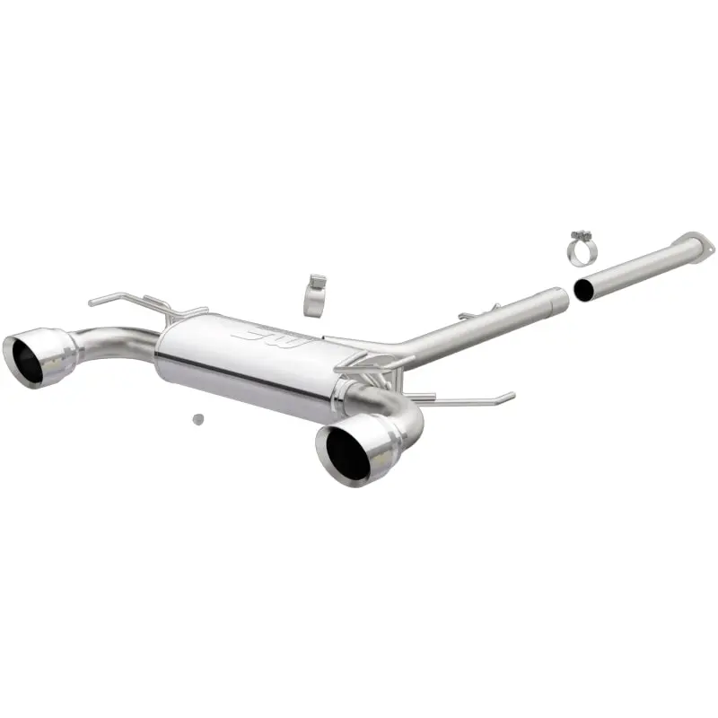 Magnaflow Cat-Back 03-09 Nissan 350Z Street Ss 2.5 Inch Dual Split Rear Exit Polished 4.5 Inch Tips 1