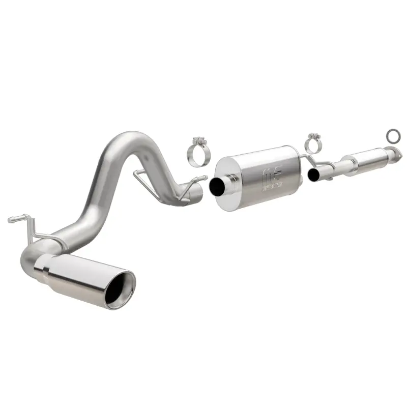 Magnaflow Cat-Back Exhaust 2016-2023 Toyota Tacoma Trd 3.5L V6 3In Single Pass Side Exit 4In Tip 1
